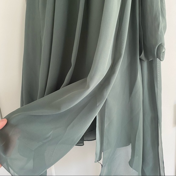NWT Revelry Beautiful Eucalyptus Cocktail Dress - Picture 5 of 9